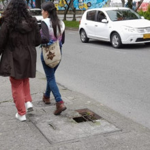Arreglaron recámara de energía eléctrica en la avenida Santander